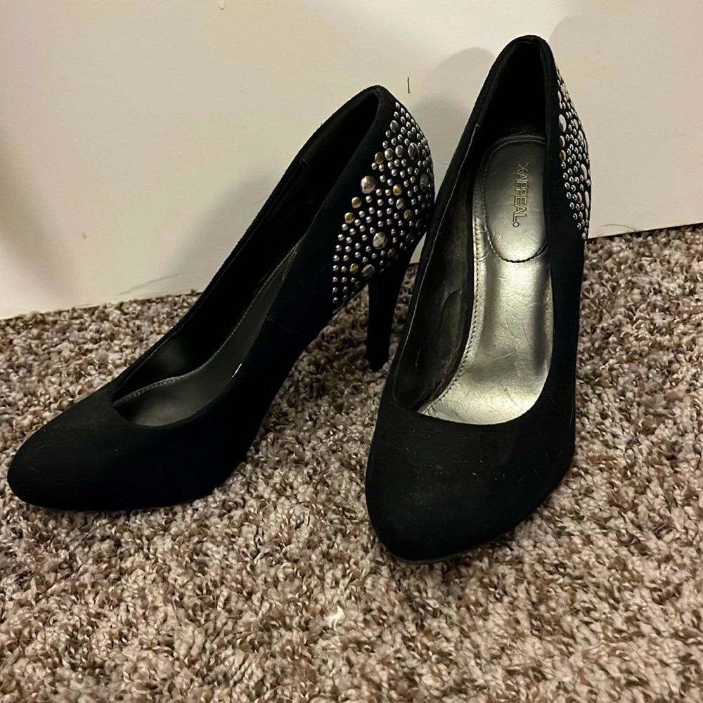 Black Size 7 Xappeal Heels
